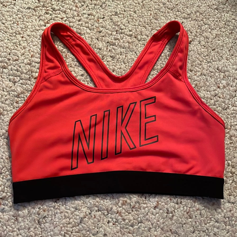 Women’s Nike Red Sports Bra - Size Small